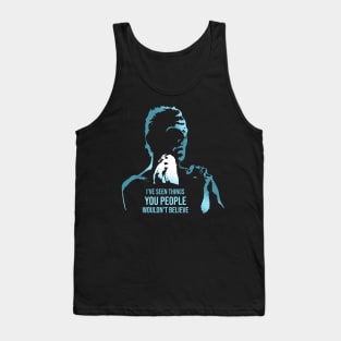 Tears in the Rain - Blade Runner Monologue Tank Top